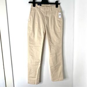 GAP Downtown Khaki Pants NWT